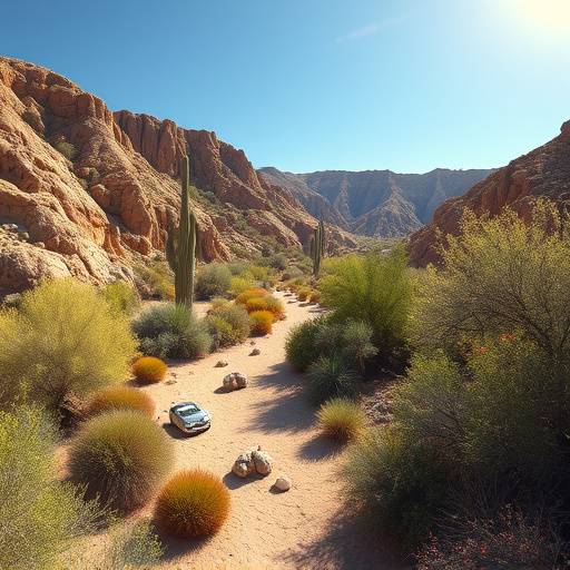 Exterior shot of Desert Oasis