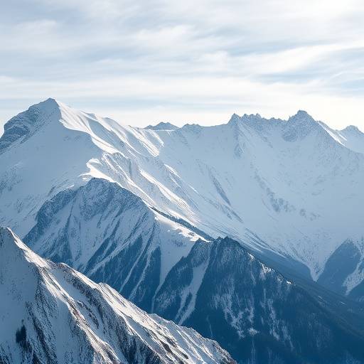 Exterior shot of Snowy Mountains
