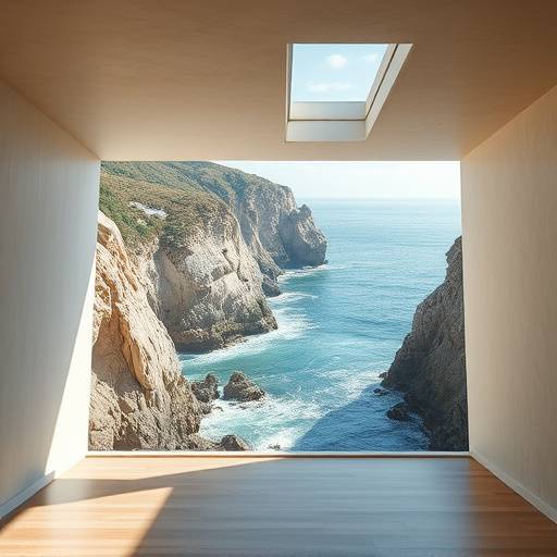 Interior shot of Coastal Cliffs