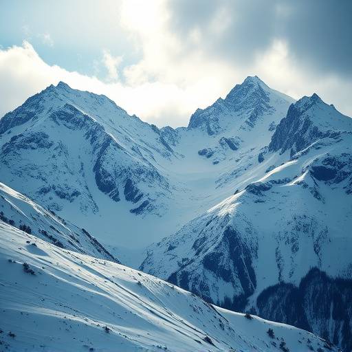Snowy Mountain Range - Quick Preview